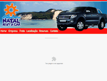 Tablet Screenshot of natalrentacar.com.br